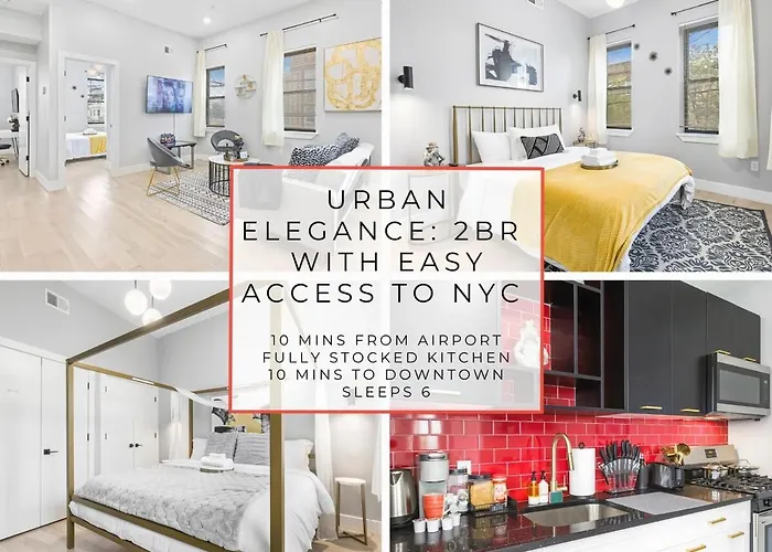 2C - Parking Cred, Early Ci, King Bed, Sleeps 6 - 30Mins To Nyc