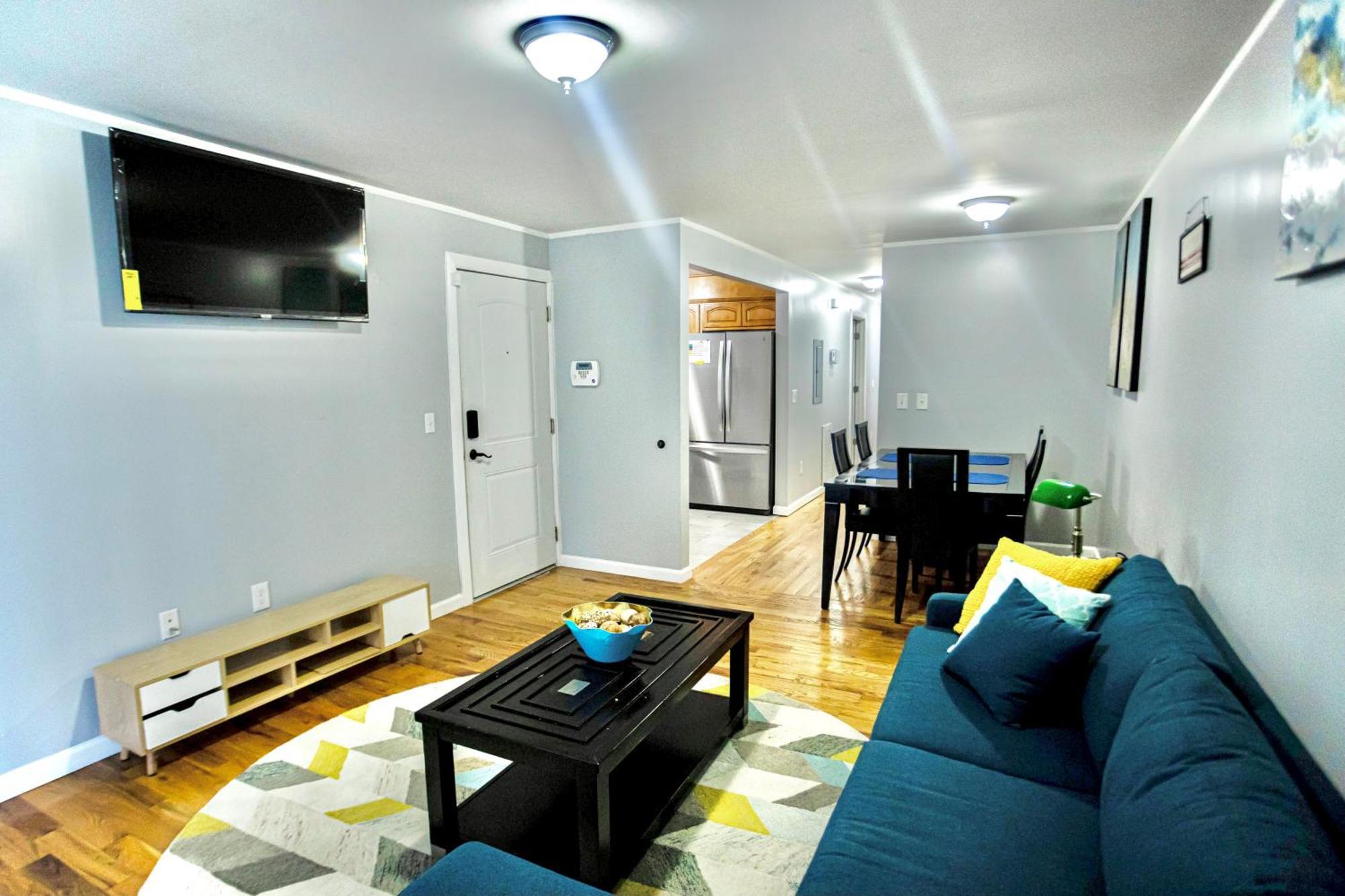 Urban Oasis Spacious 3br 2ba Patio Oasis Near Nyc Ewr American Dream Mall Apartment *