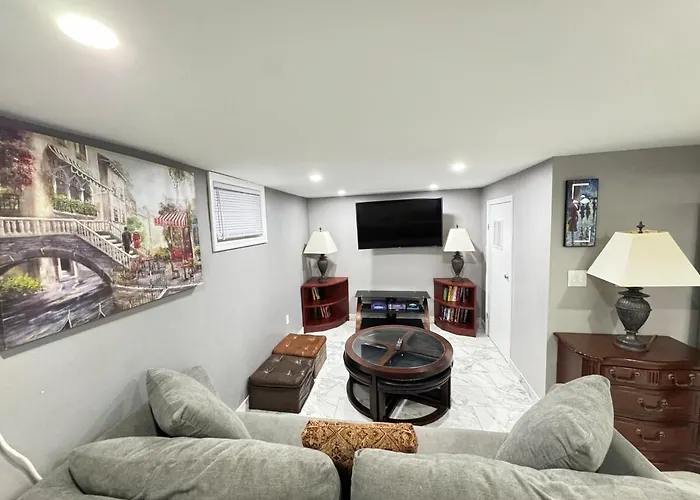 2-Bedroom Sleeps 6 Stay Near Ewr & American Dream