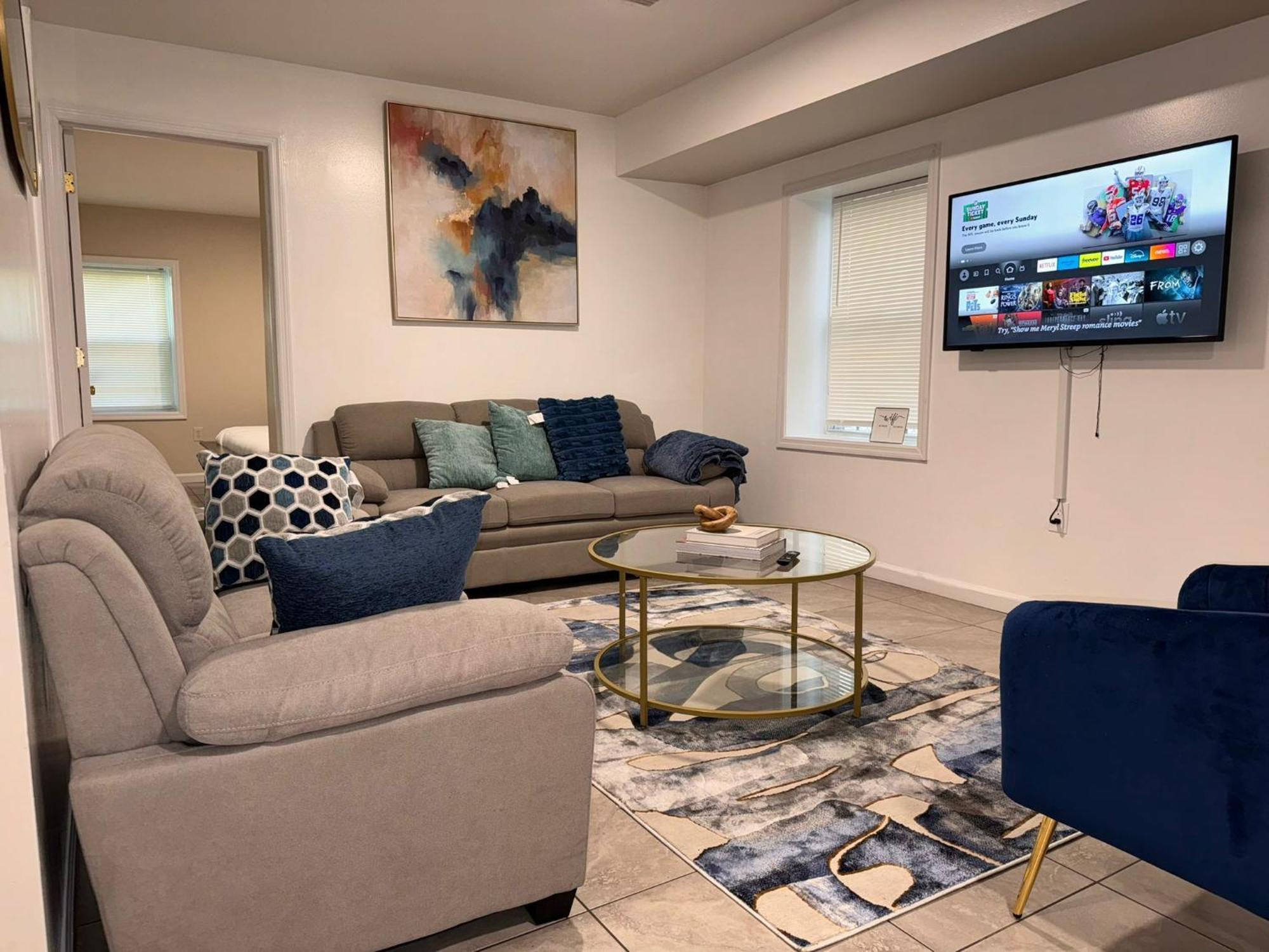 Casa de hóspedes Cosy Bedroom 6 Minutes To Ewr Prudential Pen Station Newark